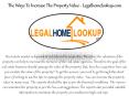 The Ways To Increase The Property Value - Legalhomelookup.com PowerPoint PPT Presentation