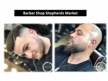 Barber shop shepherds market