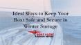 How to safely store your boat during winter PowerPoint PPT Presentation