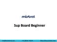 Sup board beginner PowerPoint PPT Presentation