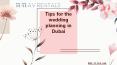 Tips for Wedding Planning in Dubai PowerPoint PPT Presentation
