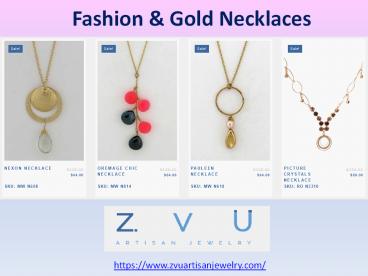 Fashion & Gold Necklaces (1)