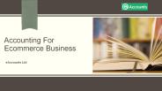 Shopify Accountants | Accounting For Ecommerce Business