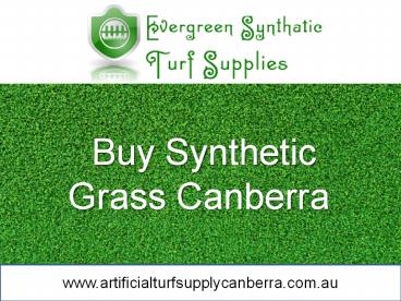 buy synthetic grass Canberra
