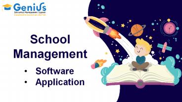 School Management ERP Software System