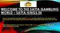 Trusted satta king gambling, black satta king game PowerPoint PPT Presentation