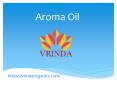 Aroma Oil (1) PowerPoint PPT Presentation