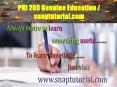 PHI 208 Genuine Education / snaptutorial.com PowerPoint PPT Presentation