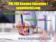 PHI 208 Genuine Education / snaptutorial.com