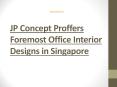 Office Interior Designs in Singapore PowerPoint PPT Presentation