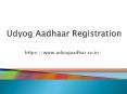 The Ministry of MSME scrapped the old system of Udyog Aadhar / MSME Registration and replaced it with a new system called as Udyam Registration PowerPoint PPT Presentation