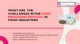 Challenges in the food packaging process in food industries? –  Foodresearchlab PowerPoint PPT Presentation