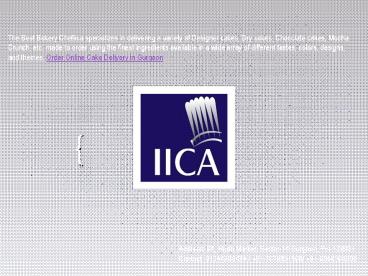 Order Online Cake in Gurgaon To Celebrate the New Year 2021