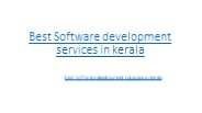 best software development company in kerala