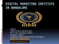 Digital Marketing Institute, Jayanagar, Bangalore PowerPoint PPT Presentation