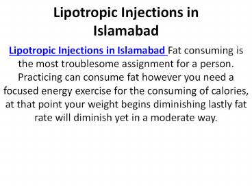 Coolsculpting in Islamabad