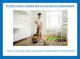 The Best Carpet Cleaning that you can have in Hammersmith PowerPoint PPT Presentation