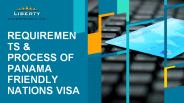 Requirements & Process of Panama Friendly Nations Visa