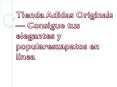 Tienda Adidas Originals — Consigue tus elegantes y populareszapatos en línea PowerPoint PPT Presentation