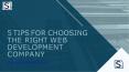5 Tips for Choosing the Right Web Development Company PowerPoint PPT Presentation