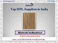 Top HPL Suppliers in India PowerPoint PPT Presentation