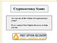 Cryptocurrency scam | Cryptocurrency scam in australia