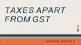 What taxes we pay apart from GST PowerPoint PPT Presentation