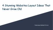 4 Stunning Websites Layout Ideas That Never Grow Old