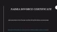 Brief Describe the Nadra Divorce Certificate in 2021 PowerPoint PPT Presentation