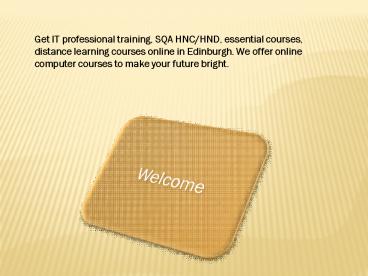Top Advantages Of Taking The HNC Computing Course | Elearning