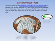 Casual Dress for Kids