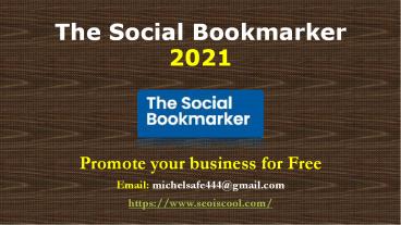 Social Bookmarking