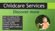 Childcare  Services - Natural Elements Early Learning Centre