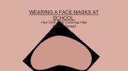 Wearing a face mask at school