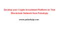 Develop your Crypto Investment Platform on Tron Blockchain Network from Pulsehyip PowerPoint PPT Presentation