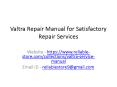 Valtra Repair Manual PowerPoint PPT Presentation