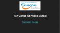Air Cargo Services Dubai (1) PowerPoint PPT Presentation