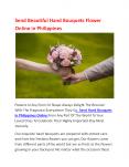 Send Beautiful Hand Bouquets Flower Online in Philippines PowerPoint PPT Presentation