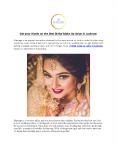 Get your Hands on the Best Bridal Make Up Salon in Lucknow PowerPoint PPT Presentation