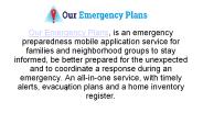 Emergency Alert System | OUr Emergency Plans