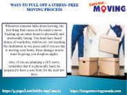 Stress- Free Moving Process