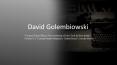 David Golembiowski - A Highly Competent Professional PowerPoint PPT Presentation