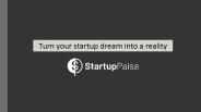 Turn your startup dream into a reality