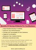 Benefits Of Having A Website For Your Business PowerPoint PPT Presentation
