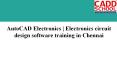 AutoCAD Electronics | Electronics circuit design software training in Chennai (1) PowerPoint PPT Presentation