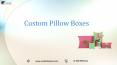 Printed Personalized Branded custom pillow boxes in Texas