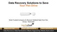 Data Recovery Solutions to Save Your Pen Drive