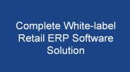 Complete White-label Retail ERP Software