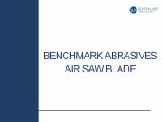 Cutting Tools Air Saw Blades