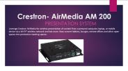 AirMedia® Presentation System 200 (AM-200)